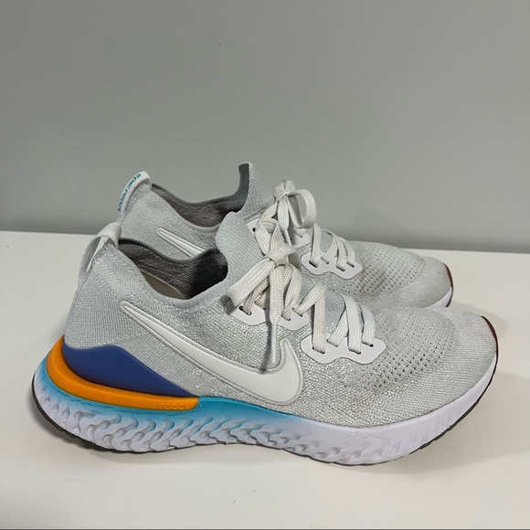 nike epic react flyknit 2 white hyper jade